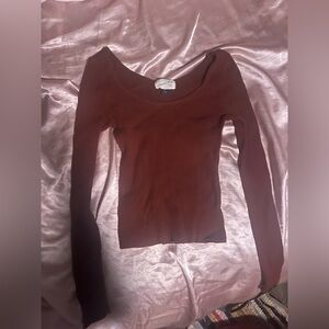 Universal Thread Women's V-Neck Sweater - Rust